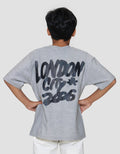 Nevada Oversize Baby Terry Print City Kaos Anak Laki-laki