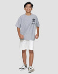 Nevada Oversize Baby Terry Print City Kaos Anak Laki-laki