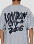 Nevada Oversize Baby Terry Print City Kaos Anak Laki-laki
