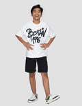 Nevada Oversize Baby Terry Print City Berlin Kaos Anak Laki-laki