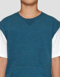 Nevada Solid 2 Pcs Look Alike Combi Kaos Anak Laki-laki