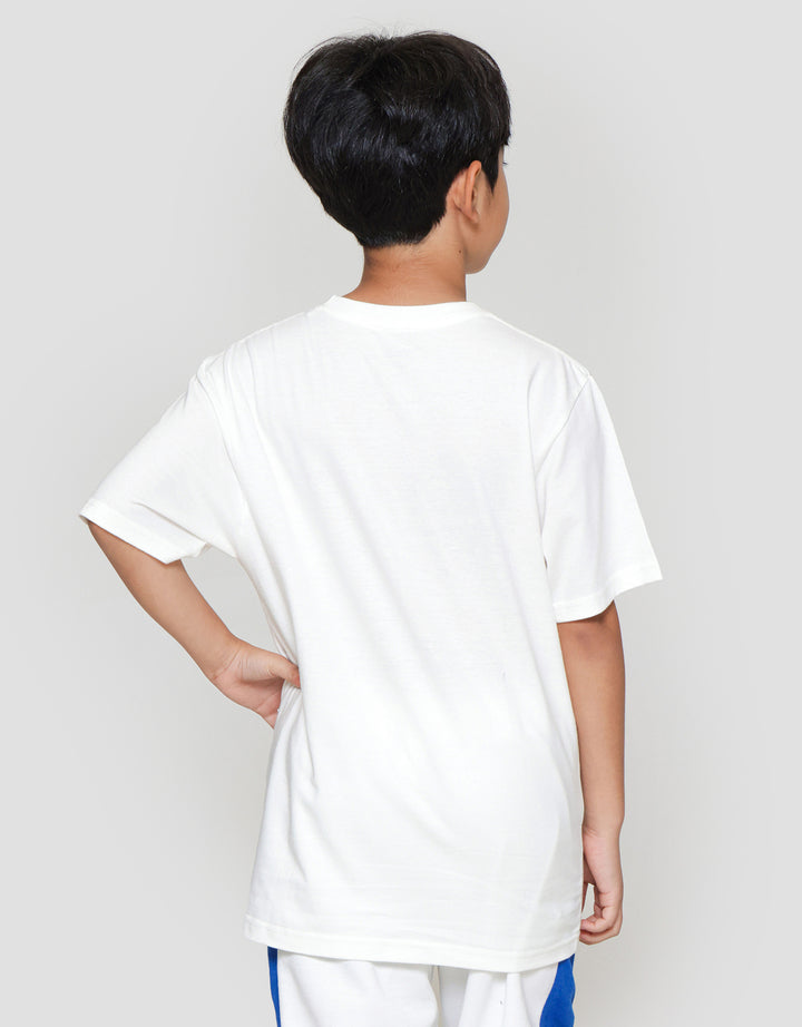 Nevada Anime Racing Print Kaos Anak Laki-laki