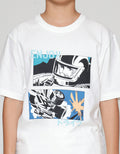 Nevada Anime Racing Print Kaos Anak Laki-laki