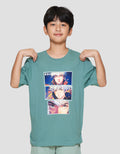 Nevada Anime Strarry Eyes Colace Print Kaos Anak Laki-laki