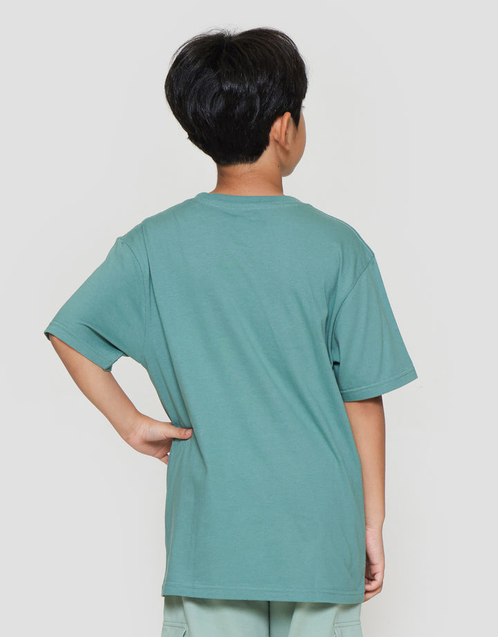Nevada Anime Strarry Eyes Colace Print Kaos Anak Laki-laki