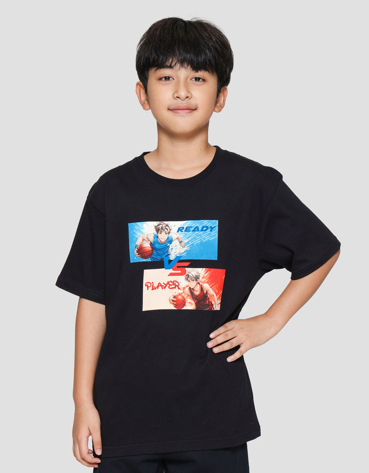 Nevada Anime Player Colace Print Kaos Anak Laki-laki