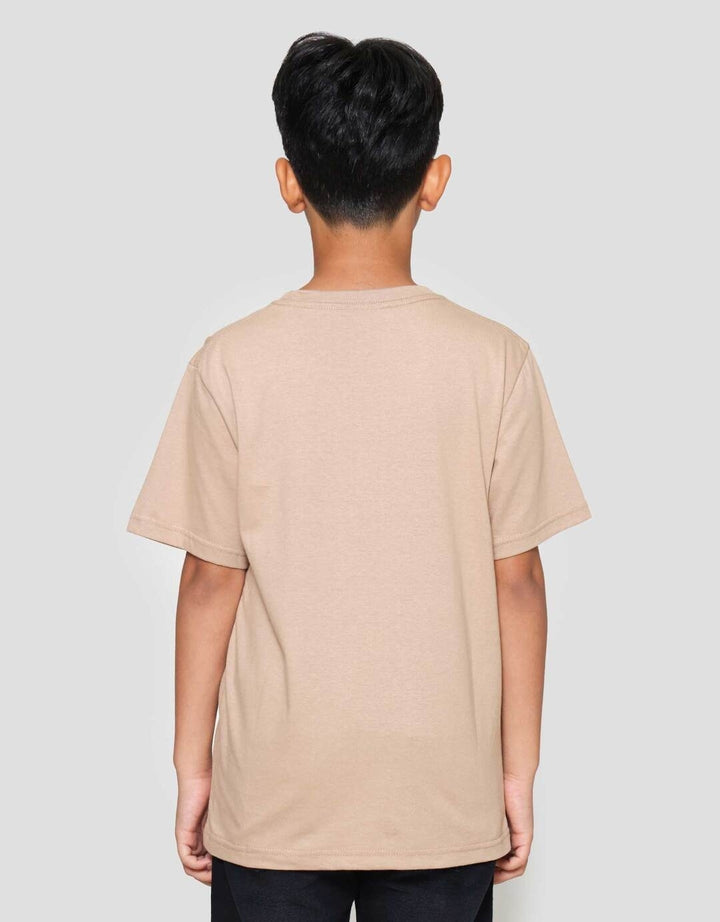 Nevada Solid Print Dtf Bear Kaos Anak Laki-laki