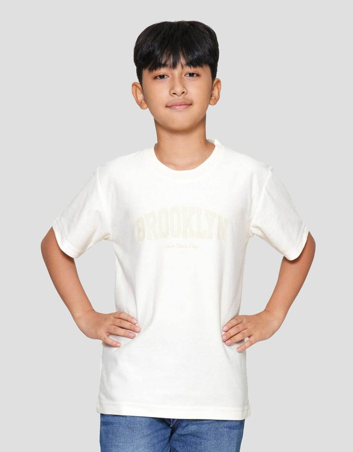 Nevada Texture Print Brooklyn Kaos Anak Laki-laki