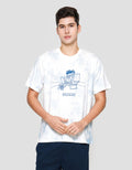 Nevada Garfield Aop Print Kaos Pria