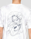 Nevada Garfield Aop Print Kaos Pria