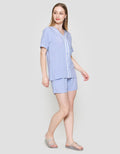 Nevada Ss Pyjama Shorts Solid