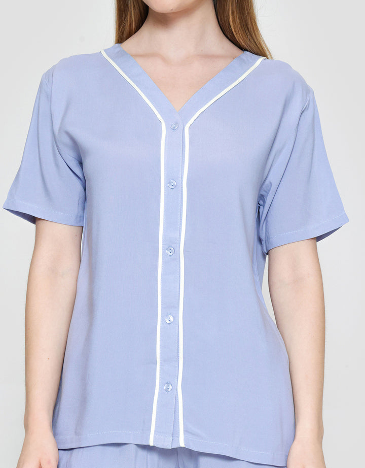 Nevada Ss Pyjama Shorts Solid