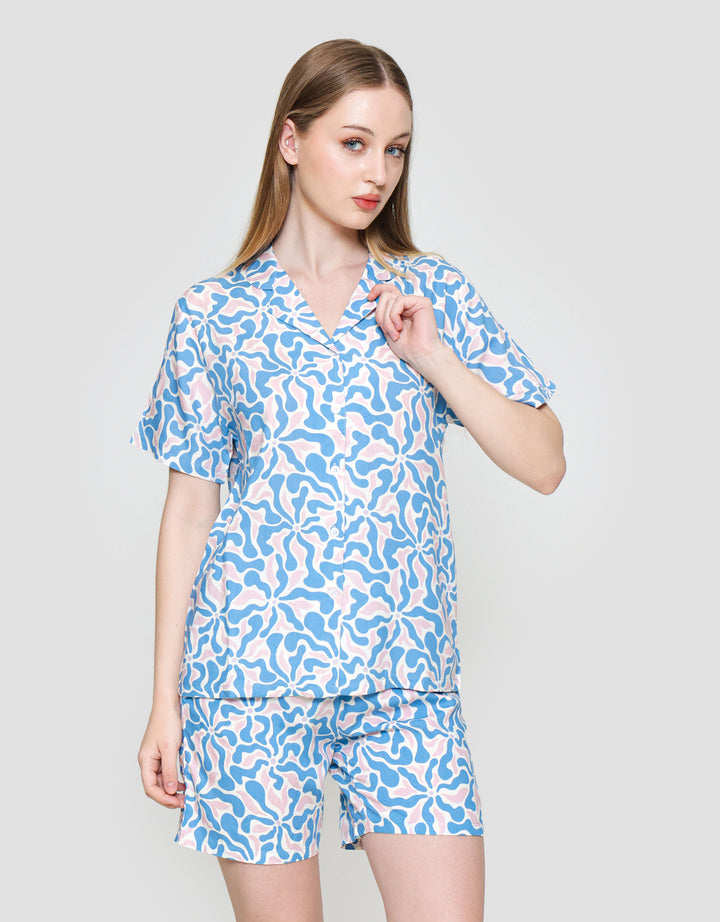 Nevada Ss Pyjama Short Mix