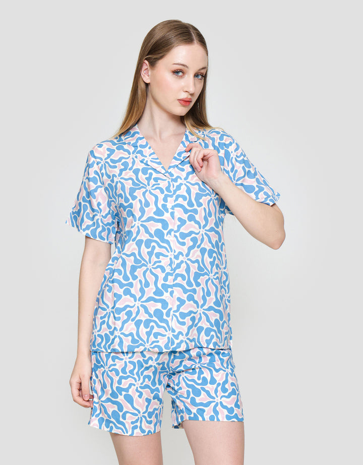 Nevada Ss Pyjama Short Mix