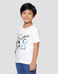 Little M Croco Dino Kaos Anak Laki-laki