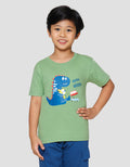 Little M Vroom Dino Kaos Anak Laki-laki
