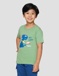Little M Vroom Dino Kaos Anak Laki-laki