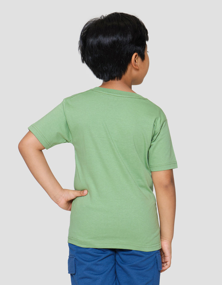 Little M Vroom Dino Kaos Anak Laki-laki