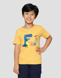 Little M Roar Dino Kaos Anak Laki-laki