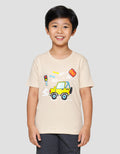 Little M Go Go Car Kaos Anak Laki-laki