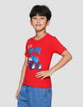 Little M Lets Explore Car Print Kaos Anak Laki-laki