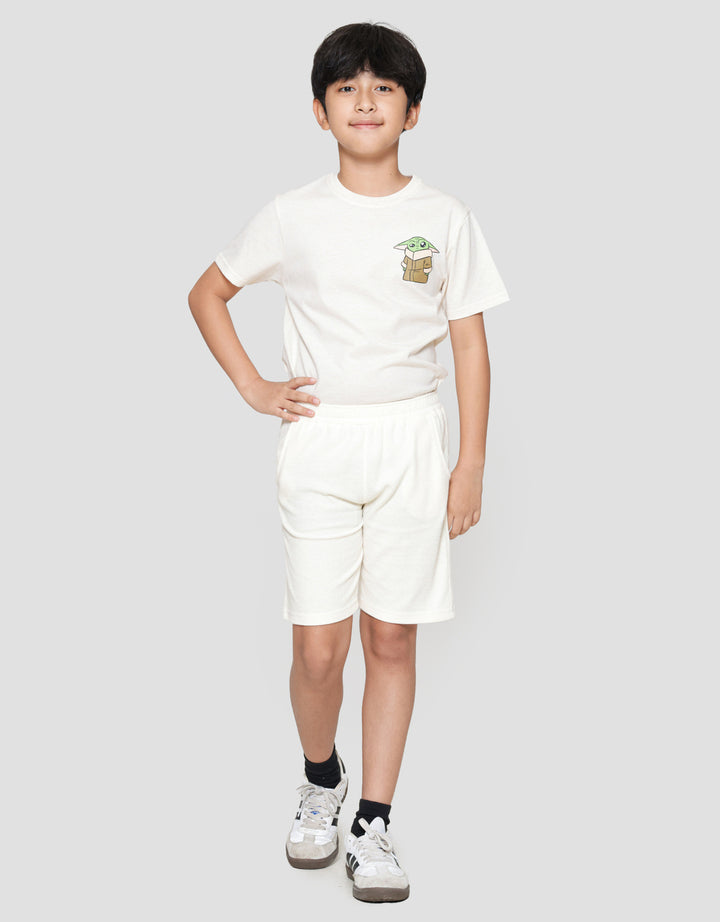 Little M Waffle Basic Celana Pendek Anak Laki-laki