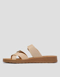 St. Yves Two Buckle Sandal Slipper Wanita