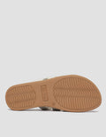 St. Yves Two Buckles Sandal Slipper Wanita