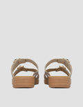 St. Yves Two Buckles Sandal Slipper Wanita