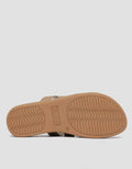 St. Yves Two Buckles Sandal Slipper Wanita