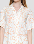 St. Yves Ss Pyjama Pants Outline Flower