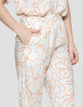 St. Yves Ss Pyjama Pants Outline Flower