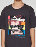 Nevada Anime 3 Colace Print Kaos Anak Laki-laki