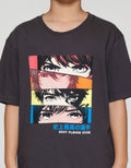 Nevada Anime 3 Colace Print Kaos Anak Laki-laki