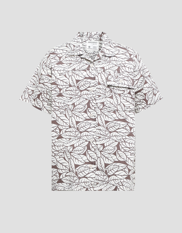 Pito Dito Floral Print Boys Shirt
