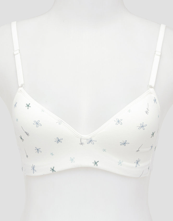 Nevada Training Bra Print Flower Mini Set Wanita