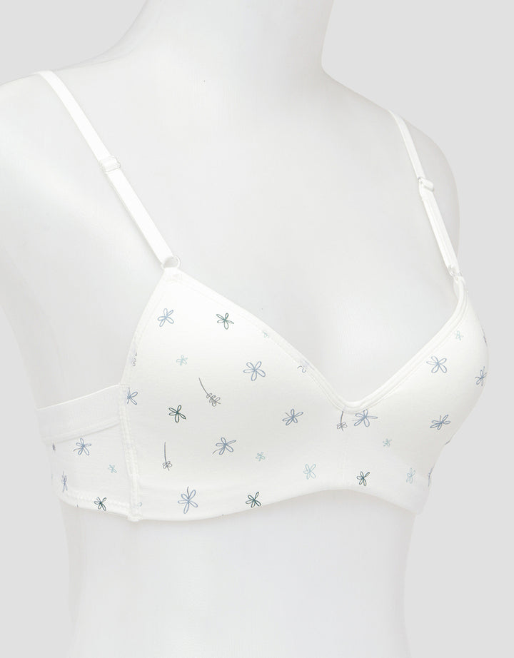 Nevada Training Bra Print Flower Mini Set Wanita