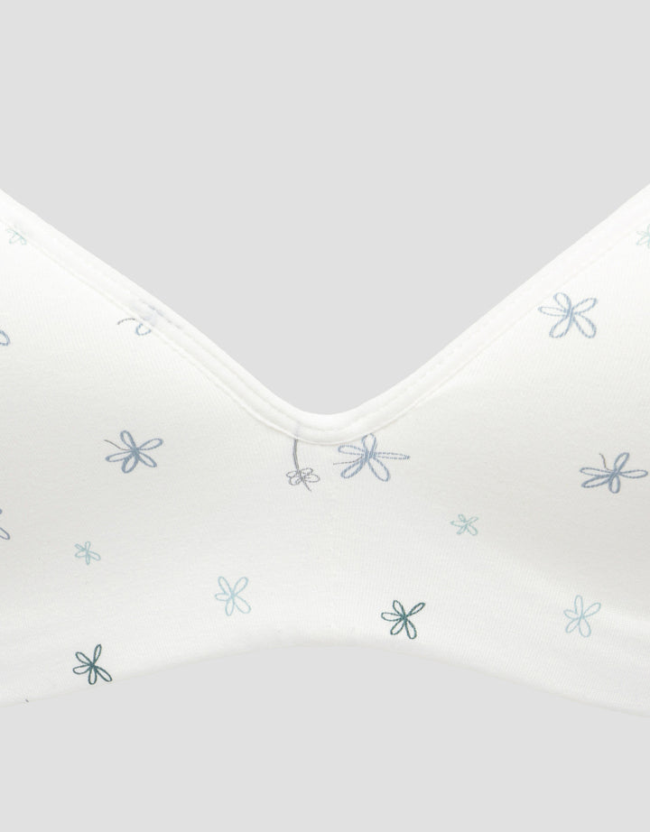 Nevada Training Bra Print Flower Mini Set Wanita