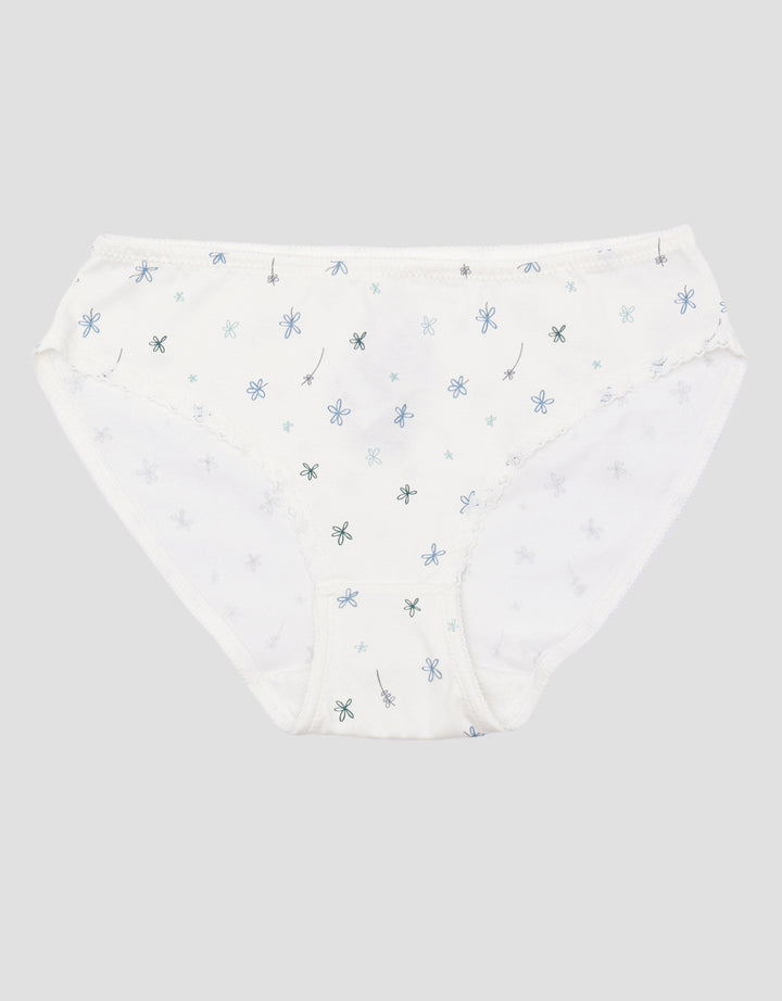 Nevada Print Flower Celana Dalam Midi Wanita