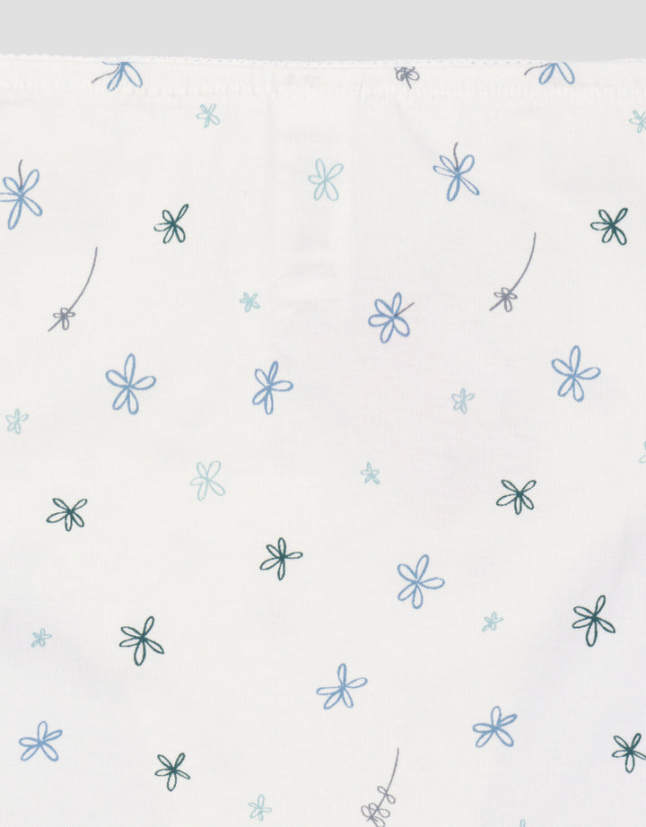 Nevada Print Flower Celana Dalam Midi Wanita