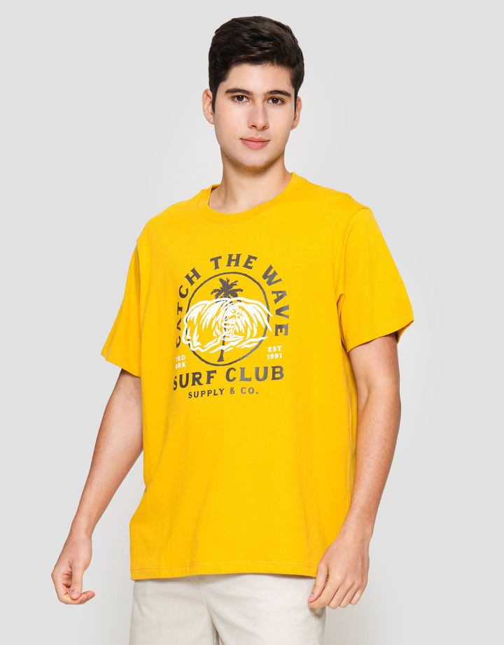 Aos Theme Rock Star Club Catch The Wave Kaos Pria