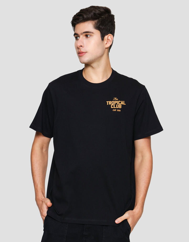 Aos Theme Rock Star Club Tropical Kaos Pria