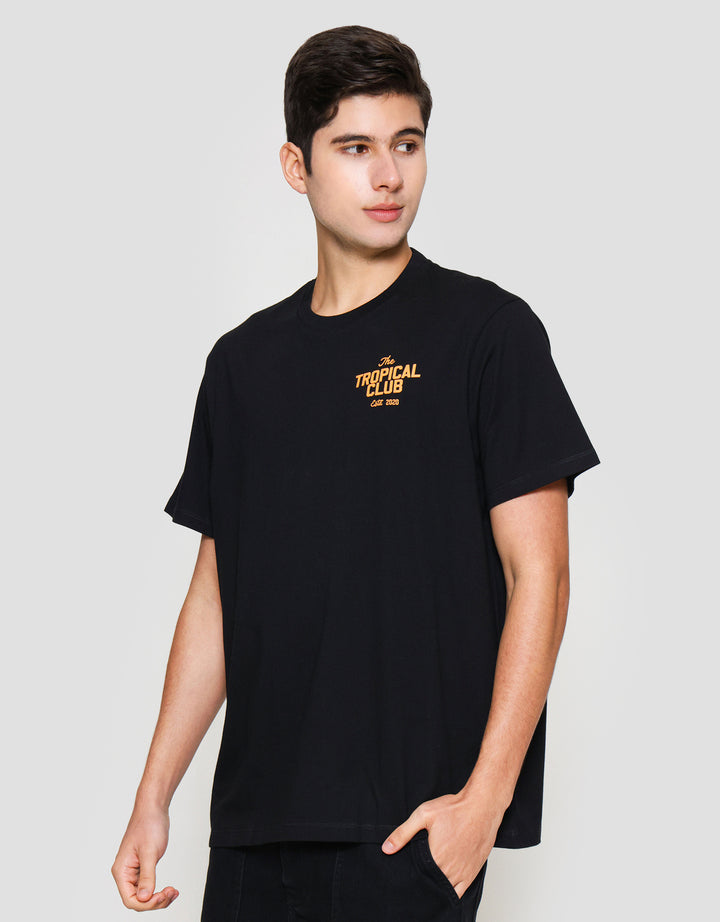 Aos Theme Rock Star Club Tropical Kaos Pria