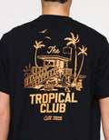 Aos Theme Rock Star Club Tropical Kaos Pria