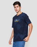 Aos Fullprint Theme Savage Kaos Lengan Pendek Pria