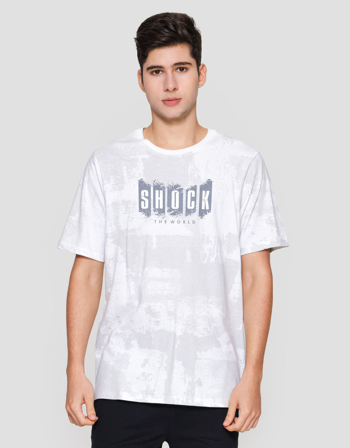 Aos Fullprint Theme Shock Kaos Lengan Pendek Pria