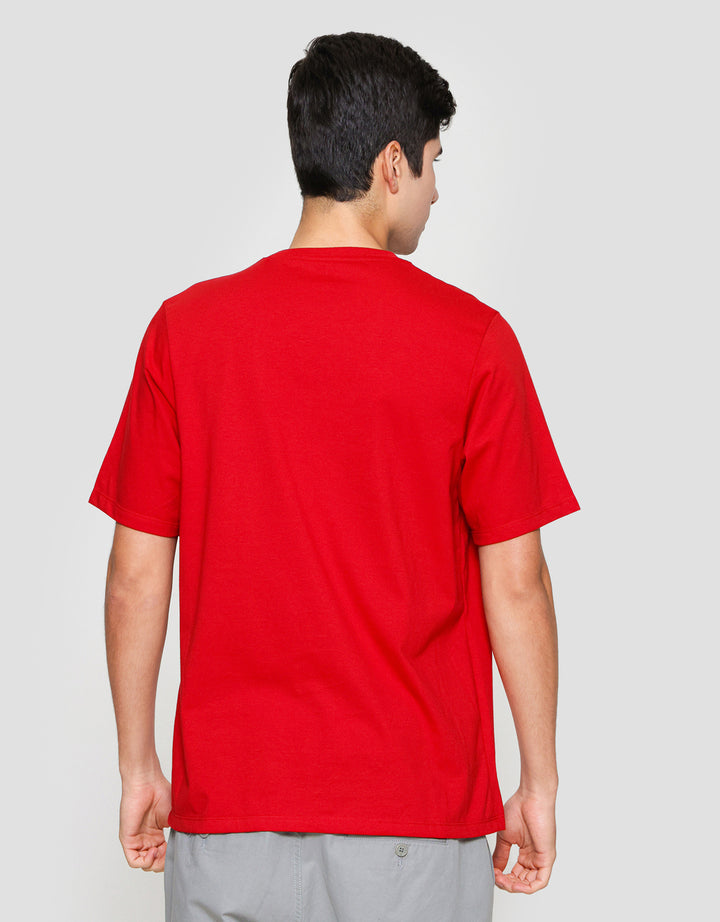 Aos Kerah Vneck Kaos Pria