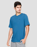 Aos Kerah Vneck Kaos Pria