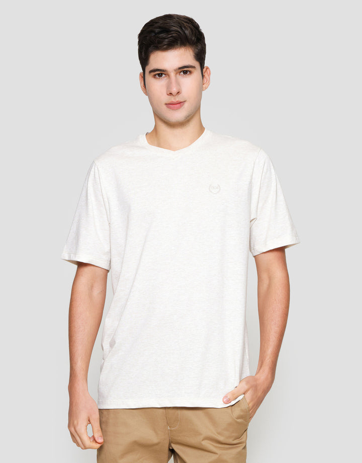 Aos Kerah Vneck Kaos Pria