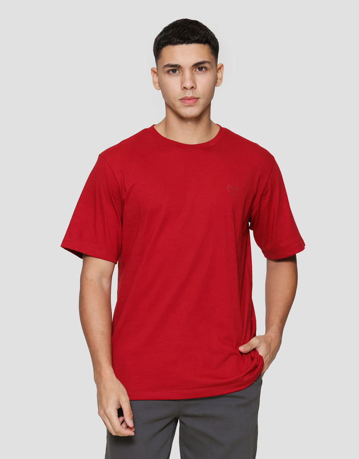 Aos Round Neck Kaos Lengan Pendek Pria